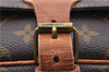Auth Louis Vuitton Monogram Cartouchiere MM Shoulder Cross Bag M51253 LV 6548D