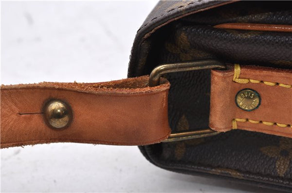 Auth Louis Vuitton Monogram Cartouchiere MM Shoulder Cross Bag M51253 LV 6548D