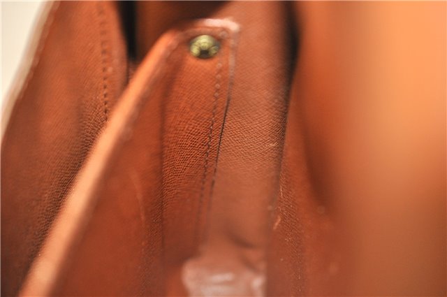 Auth Louis Vuitton Monogram Cartouchiere MM Shoulder Cross Bag M51253 LV 6548D