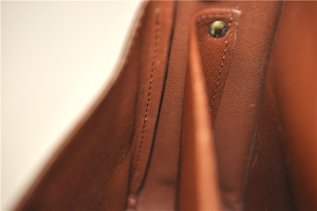 Auth Louis Vuitton Monogram Cartouchiere MM Shoulder Cross Bag M51253 LV 6548D