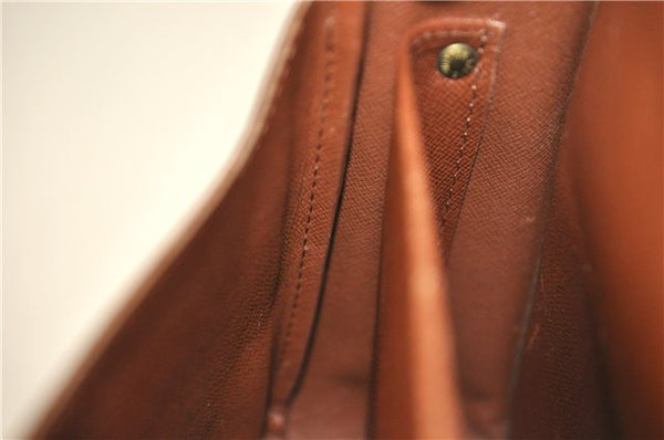 Auth Louis Vuitton Monogram Cartouchiere MM Shoulder Cross Bag M51253 LV 6548D