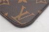 Authentic Louis Vuitton Monogram Neverfull Pouch Purse Clutch Bag Pink LV 6548F