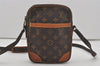 Authentic Louis Vuitton Monogram Danube Shoulder Cross Body Bag M45266 LV 6549I