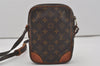 Authentic Louis Vuitton Monogram Danube Shoulder Cross Body Bag M45266 LV 6549I