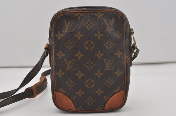 Authentic Louis Vuitton Monogram Danube Shoulder Cross Body Bag M45266 LV 6549I