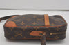Authentic Louis Vuitton Monogram Danube Shoulder Cross Body Bag M45266 LV 6549I