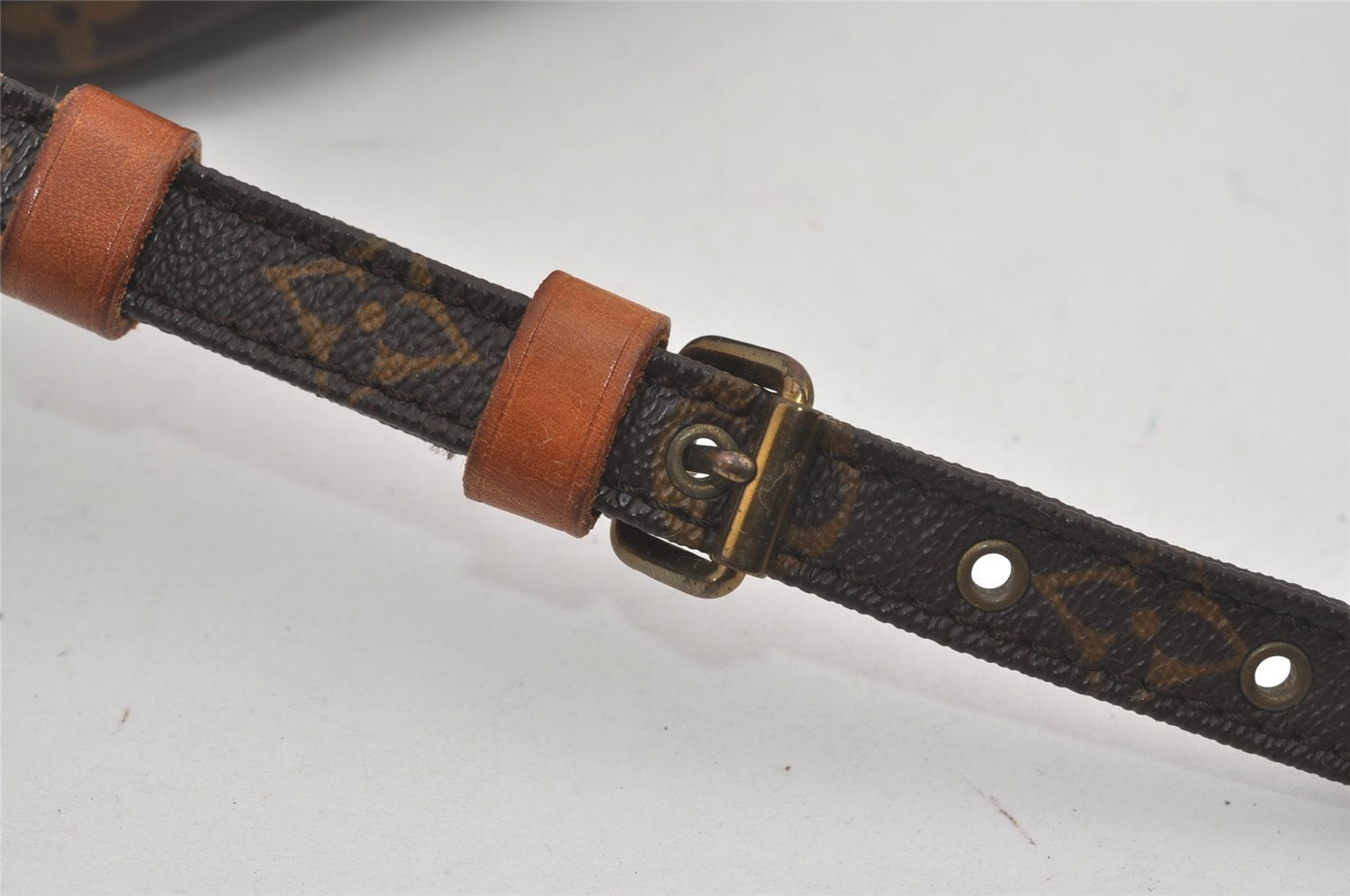 Authentic Louis Vuitton Monogram Danube Shoulder Cross Body Bag M45266 LV 6549I