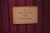 Authentic Louis Vuitton Monogram Neverfull Pouch Purse Clutch Bag Pink LV 6550F