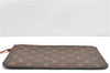 Authentic Louis Vuitton Monogram Neverfull Pouch Purse Clutch Bag Pink LV 6551F