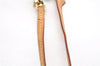 Authentic Louis Vuitton Monogram Neverfull Pouch Purse Clutch Bag Yellow 6552F
