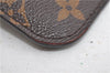 Authentic Louis Vuitton Monogram Neverfull Pouch Purse Clutch Bag Red LV 6553F
