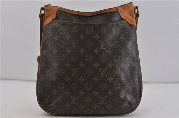 Auth LOUIS VUITTON Monogram Odeon MM Shoulder Cross Body Bag M56389 LV 6554C