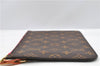 Authentic Louis Vuitton Monogram Neverfull Pouch Purse Clutch Bag Pink LV 6554F