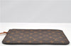 Authentic Louis Vuitton Monogram Neverfull Pouch Purse Clutch Bag Pink LV 6554F