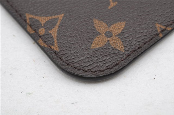 Authentic Louis Vuitton Monogram Neverfull Pouch Purse Clutch Bag Pink LV 6554F