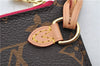 Authentic Louis Vuitton Monogram Neverfull Pouch Purse Clutch Bag Pink LV 6554F