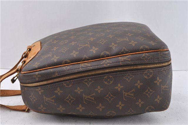 Authentic LOUIS VUITTON Monogram Excursion Hand Bag Purse M41450 LV 6555C