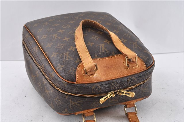 Authentic LOUIS VUITTON Monogram Excursion Hand Bag Purse M41450 LV 6555C