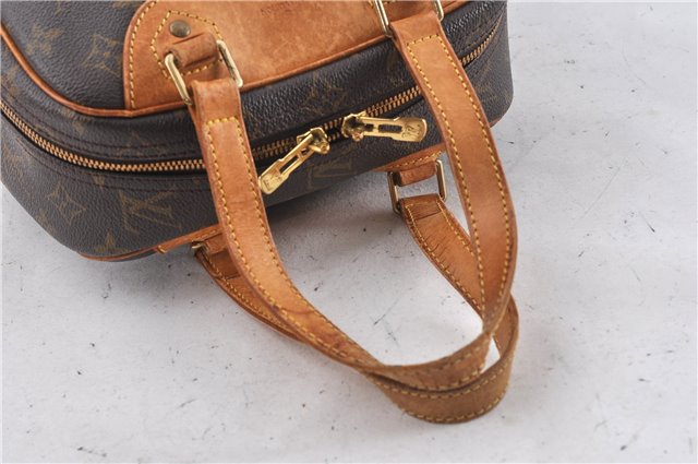 Authentic LOUIS VUITTON Monogram Excursion Hand Bag Purse M41450 LV 6555C