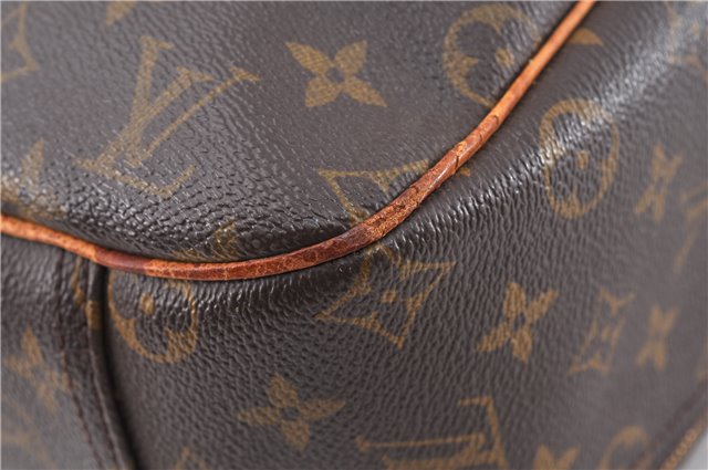 Authentic LOUIS VUITTON Monogram Excursion Hand Bag Purse M41450 LV 6555C