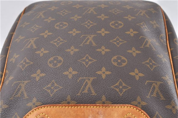 Authentic LOUIS VUITTON Monogram Excursion Hand Bag Purse M41450 LV 6555C