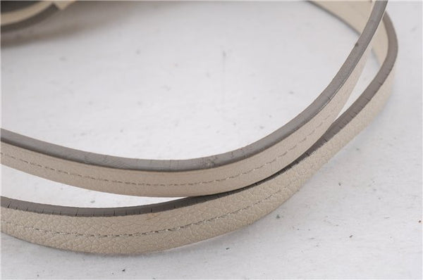 Auth Louis Vuitton Monogram Empreinte Lumineuse PM Tote Bag M93411 White 6555D