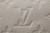 Auth Louis Vuitton Monogram Empreinte Lumineuse PM Tote Bag M93411 White 6555D