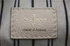 Auth Louis Vuitton Monogram Empreinte Lumineuse PM Tote Bag M93411 White 6555D