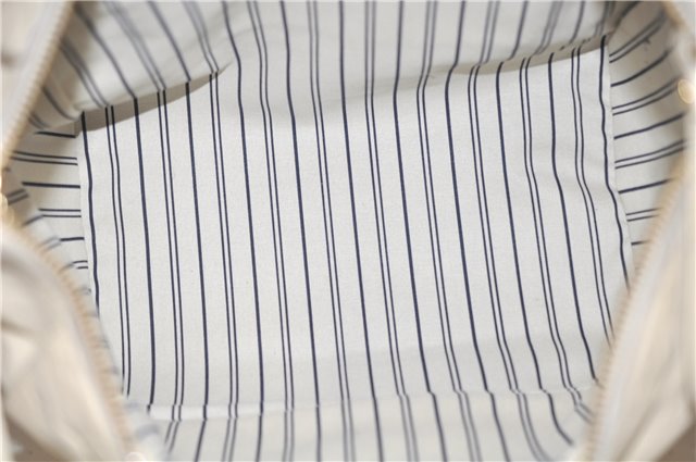 Auth Louis Vuitton Monogram Empreinte Lumineuse PM Tote Bag M93411 White 6555D