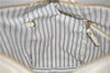 Auth Louis Vuitton Monogram Empreinte Lumineuse PM Tote Bag M93411 White 6555D