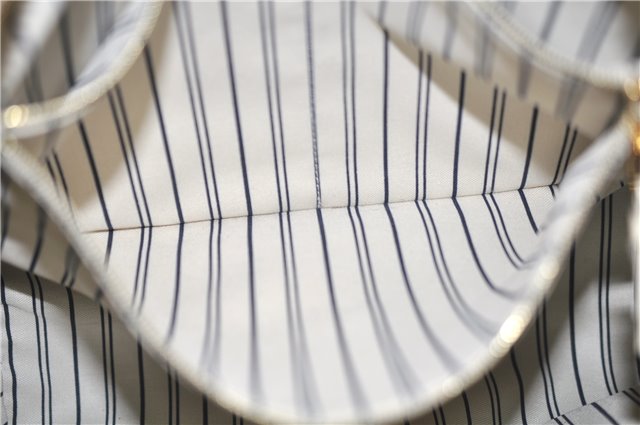 Auth Louis Vuitton Monogram Empreinte Lumineuse PM Tote Bag M93411 White 6555D