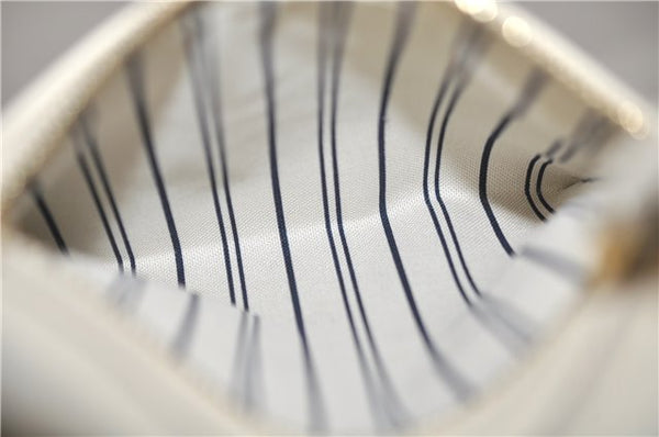 Auth Louis Vuitton Monogram Empreinte Lumineuse PM Tote Bag M93411 White 6555D