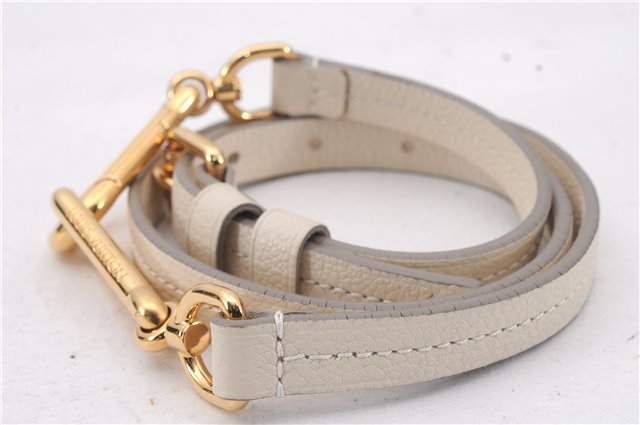 Auth Louis Vuitton Monogram Empreinte Lumineuse PM Tote Bag M93411 White 6555D