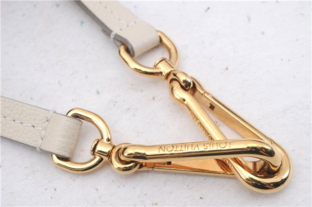 Auth Louis Vuitton Monogram Empreinte Lumineuse PM Tote Bag M93411 White 6555D