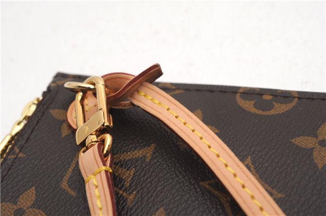 Authentic Louis Vuitton Monogram Neverfull Pouch Purse Clutch Bag LV 6555F