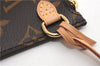 Authentic Louis Vuitton Monogram Neverfull Pouch Purse Clutch Bag LV 6555F