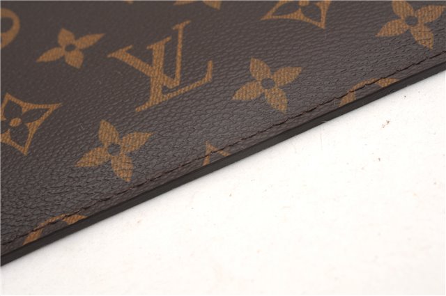 Authentic Louis Vuitton Monogram Neverfull Pouch Purse Clutch Bag LV 6555F