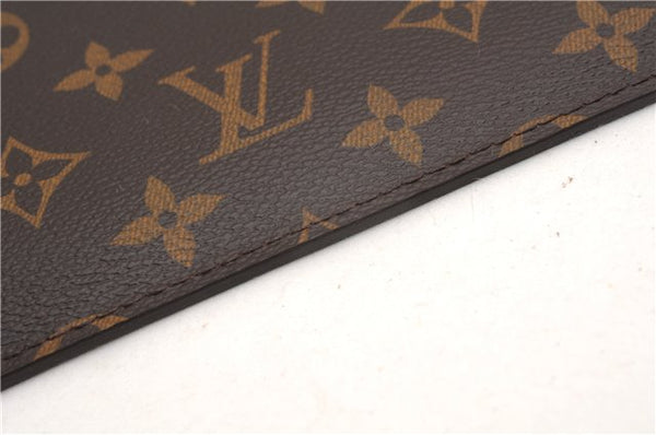 Authentic Louis Vuitton Monogram Neverfull Pouch Purse Clutch Bag LV 6555F