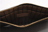 Authentic Louis Vuitton Monogram Neverfull Pouch Purse Clutch Bag LV 6555F