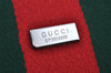 Authentic GUCCI Web Sherry Line Shoulder Bag GG Canvas Leather Brown 6555H