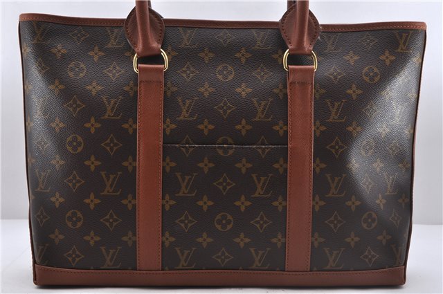 Auth Louis Vuitton Monogram Sac Weekend PM Tote Hand Bag M42425 SP Order 6556D