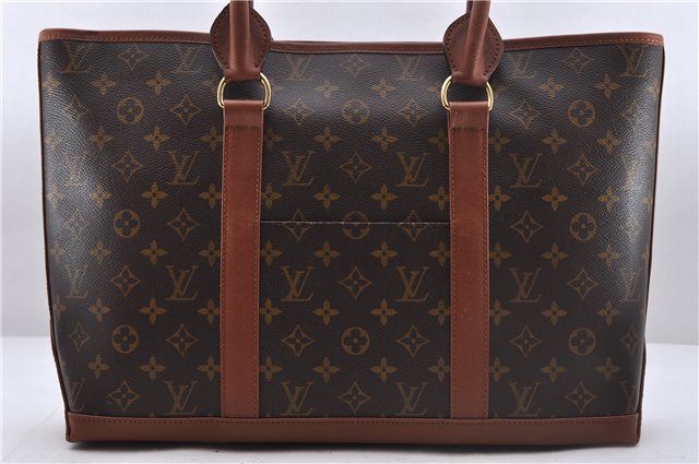 Auth Louis Vuitton Monogram Sac Weekend PM Tote Hand Bag M42425 SP Order 6556D