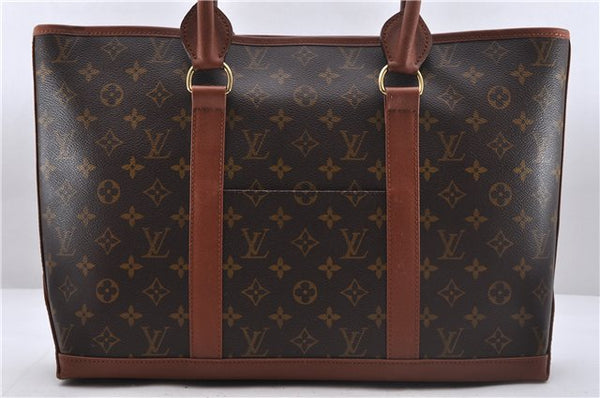 Auth Louis Vuitton Monogram Sac Weekend PM Tote Hand Bag M42425 SP Order 6556D