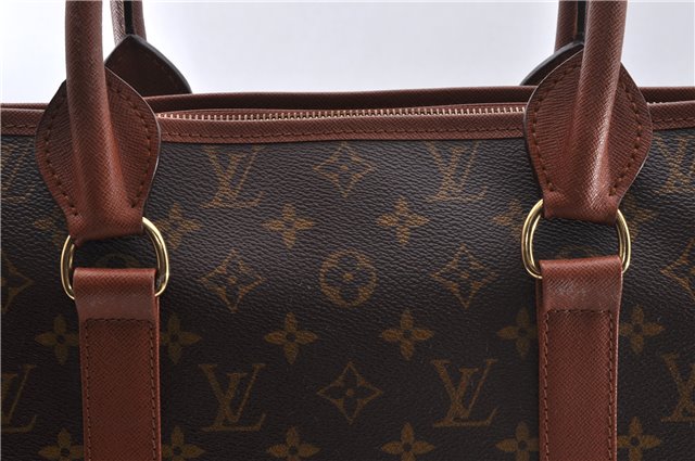 Auth Louis Vuitton Monogram Sac Weekend PM Tote Hand Bag M42425 SP Order 6556D