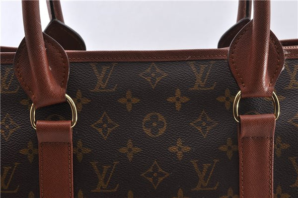 Auth Louis Vuitton Monogram Sac Weekend PM Tote Hand Bag M42425 SP Order 6556D