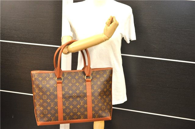 Auth Louis Vuitton Monogram Sac Weekend PM Tote Hand Bag M42425 SP Order 6556D