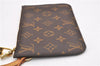 Authentic Louis Vuitton Monogram Neverfull Pouch Purse Clutch Bag LV 6556F