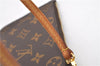 Authentic Louis Vuitton Monogram Neverfull Pouch Purse Clutch Bag LV 6556F