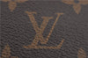 Authentic Louis Vuitton Monogram Neverfull Pouch Purse Clutch Bag LV 6557F