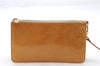 Authentic LOUIS VUITTON Vernis Lexington Hand Bag Pouch Yellow M91010 LV 6559C